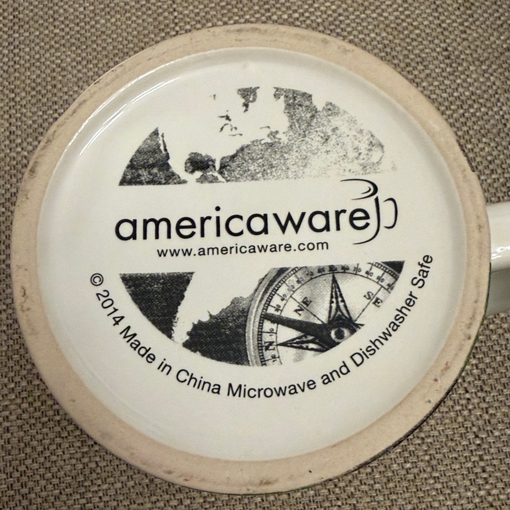 Americaware Cocker Spaniel Mug Cup Coffee 3d Embossed 18 oz Dog Large 2014 - Picture 5 of 5
